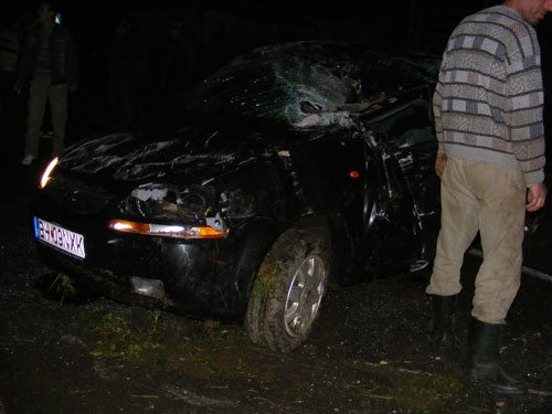 Foto accident Mara - 25 noiembrie, Maramures